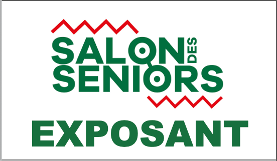 Badge Exposant Salon des Seniors