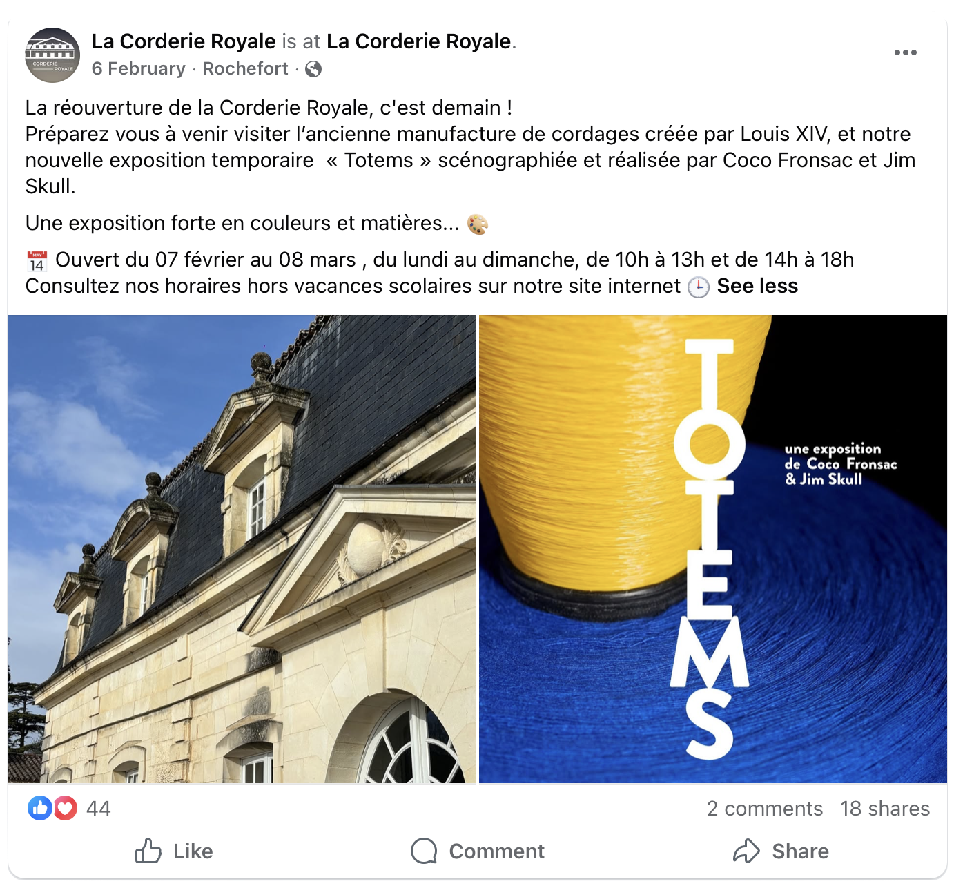 POST Réouverture